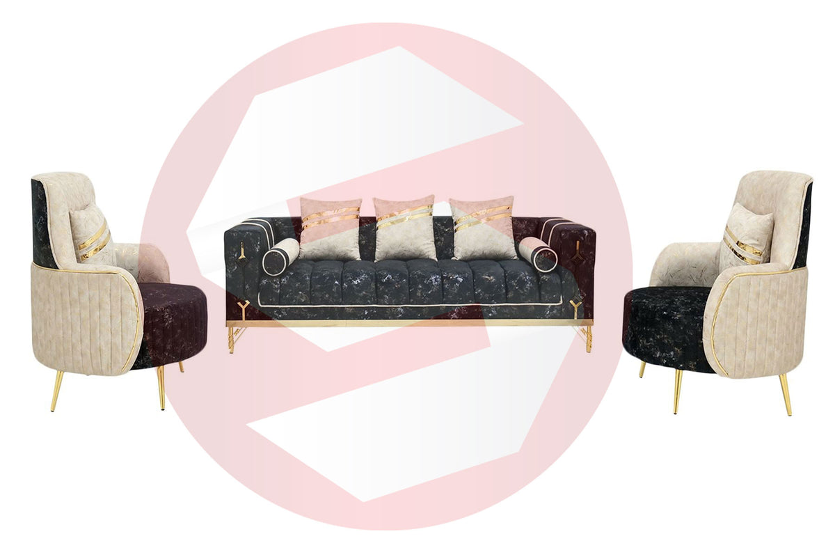 Sapphire Sofa Set - 5 Seater (Available on Easy Installments)