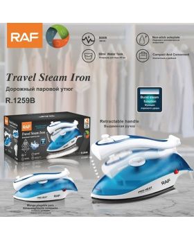 RAF R.1259B Travel Foldable Steam and Dry Iron Light weight 800 watts