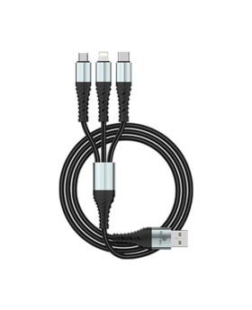 RONIN R-305 3 In 1 Durable Braided Cable