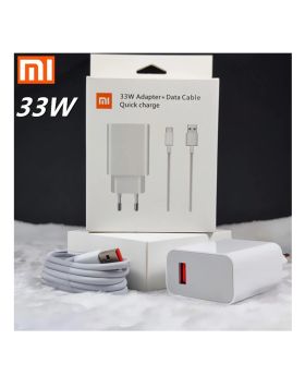Xiaomi 33w Original EU Fast Charger Adapter with Type-C Cable