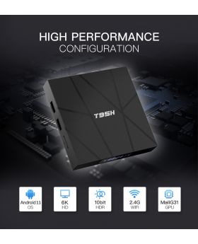 T95H | 4GB-64GB | Android 11 | 6K Resolution | Android TV Box
