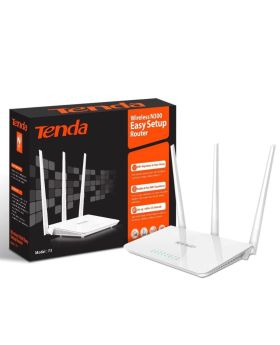 Tenda F3 Wireless WIFI Router WI-FI Repeator Booster Extender WISP Home Network RJ45 4 Ports 300Mbps with Wireless Access Control IP