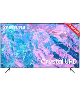 SAMSUNG TV Crystal 50 Inchs Smart OS With Built in Receiver Ultra HD – 4K Model 50CU7000