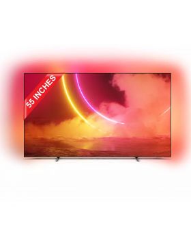 Philips OLED 8 Series 55” 55OLED805_98 4K Ultra HD LED Smart TV with Android Tv 9 (Pie) OS