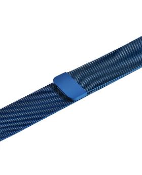 Apple Watch 38mm-40mm-41mm Magnetic Milanese Strap – Blue