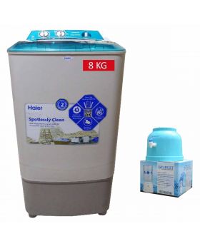 Haier 8KG SIngle Tub Washing Machine HWM-8060 + Target Water Dispenser