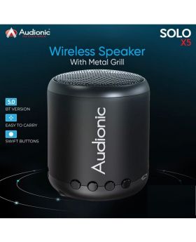 Audionic SOLO X5 Portable Wireless Rechargeable Bluetooth HIFI Sound Speaker