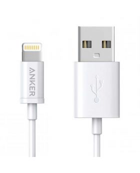 Anker Premium USB to Lightning Connector 3ft -White
