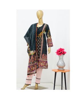 Lawn | Printed Fabric 3 Piece Unstitched Collection - (Article 3)