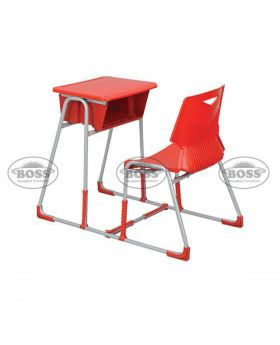 Boss B-916 Steel Plastic 1-Seater Baby Joint Bench Desk