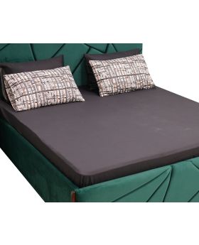 Black-030 Bed Sheet Set