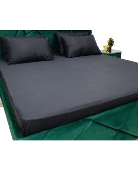 Black-001 Bed Sheet Set