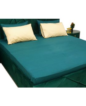 Blue-004 Bed Sheet Set