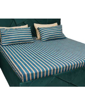 Blue-031 Bed Sheet Set