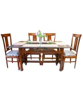 Gulabo Wooden Dining Table