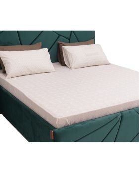 White-033 Bed Sheet Set
