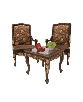 Flower Bed Room Chair Set