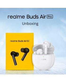 Realme Buds Air Pro Wireless | Earbuds With Charging Case 17-Hours Playback Time Smart Touch Controls (China Imported Original)