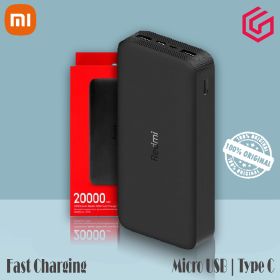 Xiaomi Mi Redmi Power Bank 20000mAh - 18W Fast Charge Dual USB Output