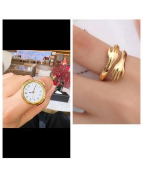 Combo Pack  Hug ring + watch finger ring 