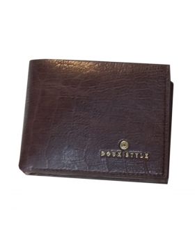 Gents Leather Wallet Br-L-Brown