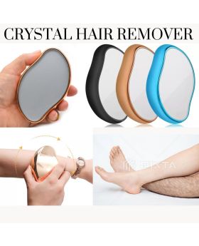 Crystal Hair Remover for Women and Men, Magic Hair Remover Painless Exfoliation Magic Hair Removal Tool for Arms Legs Back