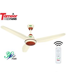 Tamoor Executive Model | Eco-Smart Series Fan (Dark Wood)