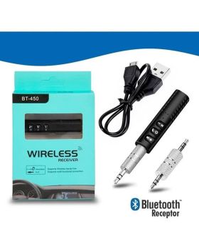 Wireless Bluetooth Audio Receiver for Car Speakers BT-450