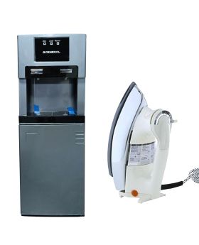 General Water Dispenser (Without Refrigerator) + National Deluxe Automatic Iron