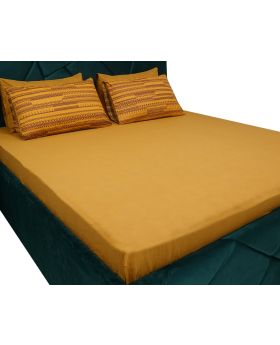 Mustard-043 Bed Sheet Set