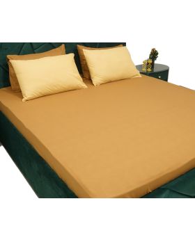 Mustard-009 Bed Sheet Set