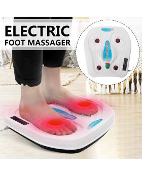 Electric Infrared Vibrator Foot Massager Infrared Acupuncture Heat Therapy Relaxing Fatigue Kneading Massager Health Care