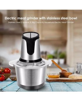 Electric Meat Grinder With Stainless Steel Bowl