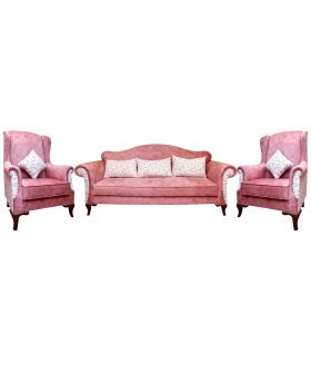 Floral Sofa Set (5 Seater)