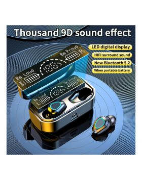 2022 New G28 Original TWS Wireless Headset Bluetooth Headphone Waterproof Ear hook Earphones Stereo Sports Earbuds With Microphone 3500mAh Charging Box
