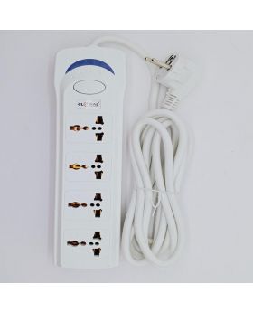 CLOPAL 2500 WATTS 4 WAYS EXTENSION SOCKET WITH 3 MTRS CORD