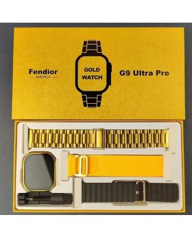 G9 Ultra Pro Gold Smart Watch For Ultra Series 8 Bluetooth Call Men Women Smartwatch Wireless Charging For NFC Sports Watches