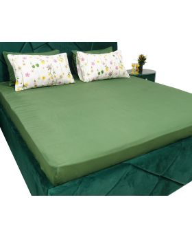 Green-011 Bed Sheet Set