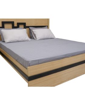 Gray-024 Bed Sheet Set
