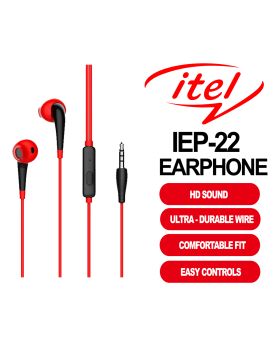 Itel Superior sound Earphone with mic (IEP-22)