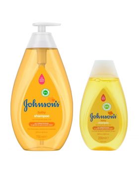 Johnson's Baby Shampoo Gift Pack - 750ml + 200ml