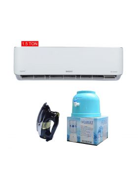 Orient Jupiter 1.5 Ton DC Inverter Gold Fin -18G +  National Deluxe Automatic Iron RM-57 + Target Water Dispenser 