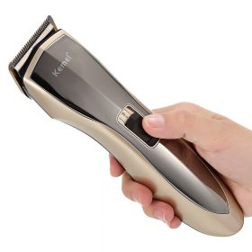 Kemei KM-1819 Pro Rechargeable Electric Hair Clipper Trimmer