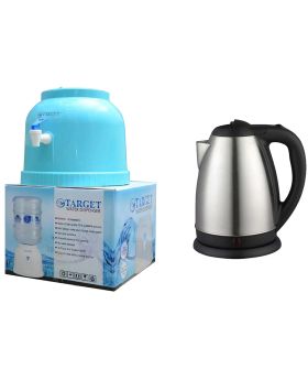 Target Water Dispenser + Imported Electric Kettle Premium Quality 2 liters
