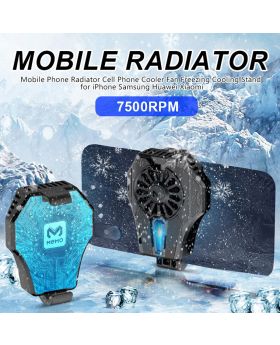 MEMO L01 Mobile Radiator Phone Cooling Fan Case Cold Wind Handle Fan for PUGB Mobile Cooler Mobile Cooling Fan Case