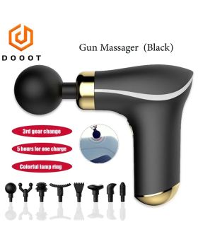 Portable Massage Gun 3 Gears Muscle Relaxation Electric Gun Massager
