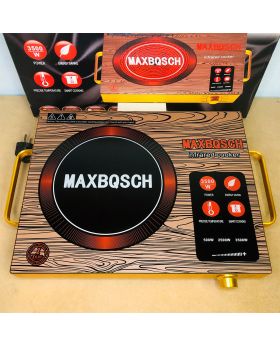 MAXBQSCH Electric Stove, Infrared Induction Cooker 3500W, Heat up in 2's, Water Proof, Energy Saving, Big Crystal Hot Plate.