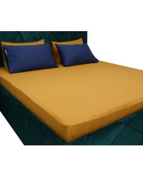 Mustard-042 Bed Sheet Set