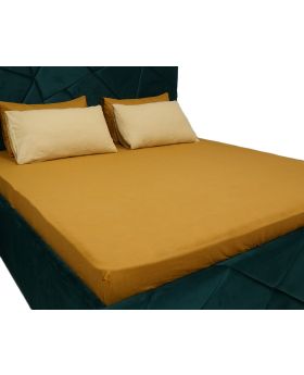 Mustard-041 Bed Sheet Set