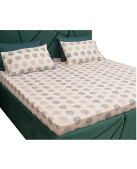 White-034 Bed Sheet Set